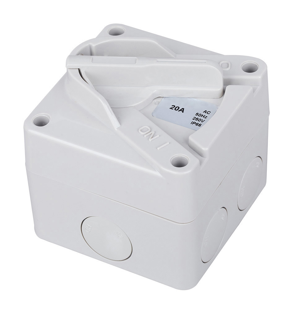 4Cabling 4C | Weatherproof Switch 2 Pole Ip66 250V 16A