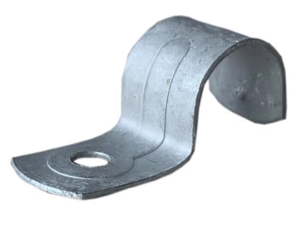 4Cabling 4C | Half Saddle Hot Dipped Galvanized Steel 25MM - 100 Pack