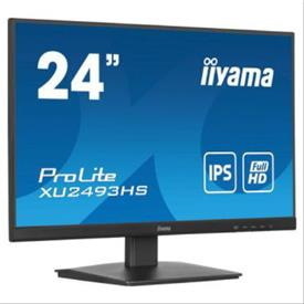 Iiyama ProLite Xu2493hs-B6 - Led Monitor - 24" (23.8" Viewable) - 1920 X 1080 Full HD (1080P) @ 100 HZ - Ips - 250 CD/M� - 1300:1 - 0.5 MS - Hdmi, DisplayPort - Speakers - Black, Matte