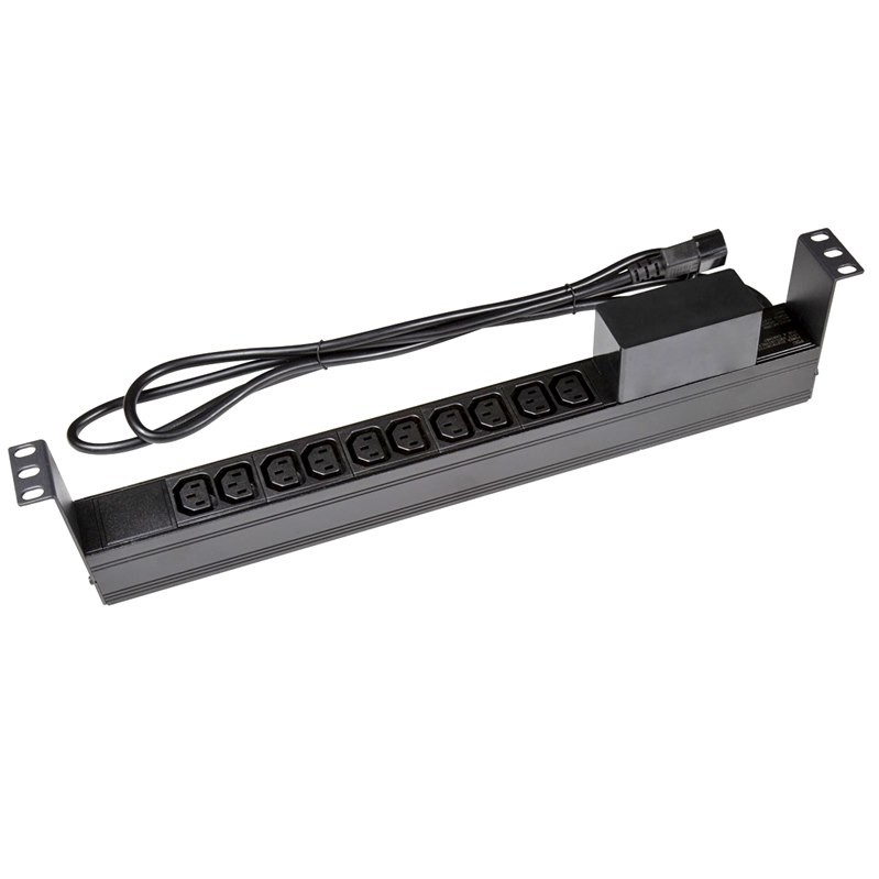 PowerShield Horizontal Pdu With Iec C14 Input, 10 X C13 Outlets, Provides Reliable Power Distribution For Horizontal Installations