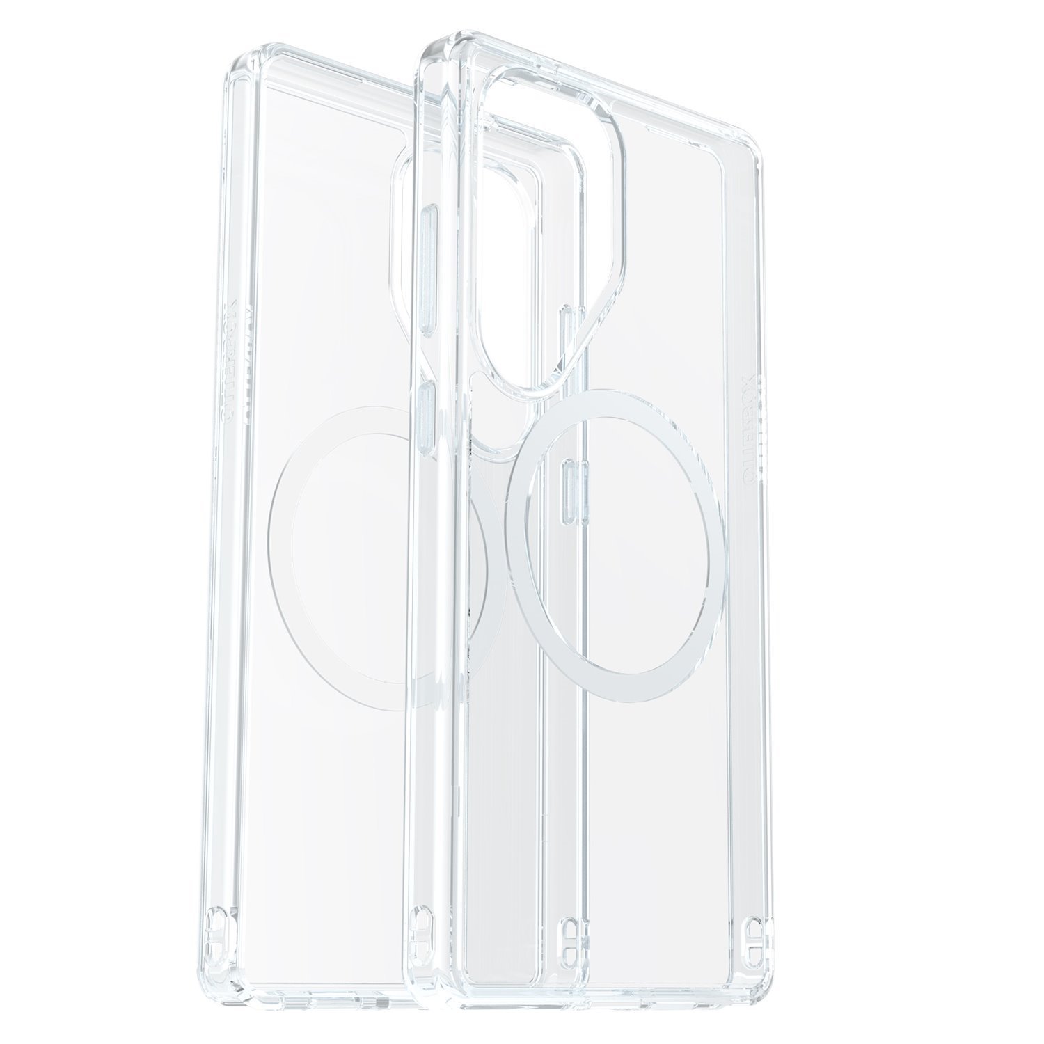 OtterBox Symmetry Clear Magnets Samsung Galaxy S25+ 5G (6.7') Case Clear - (77-97464), Drop+ 3X Military Standard, Integrated Grip, 7 Years Warranty
