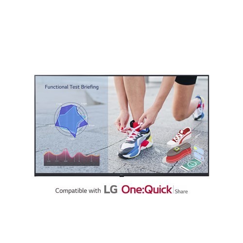 LG Digital Display (Ul3j) 86" Uhd, 400Nits, Hdmi, Lan, Port/Land, IP5x, 16H/7D, 3YR