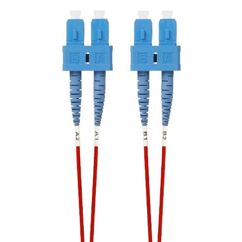 4Cabling 10M SC-SC Os1 / Os2 Singlemode Fibre Optic Cable | Red