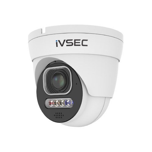 Ivsec Turret Ip Camera, 8MP, 2.8MM-12MM Motorised Lens, 25FPS, Poe, Ip66, Adv Detnc512adx