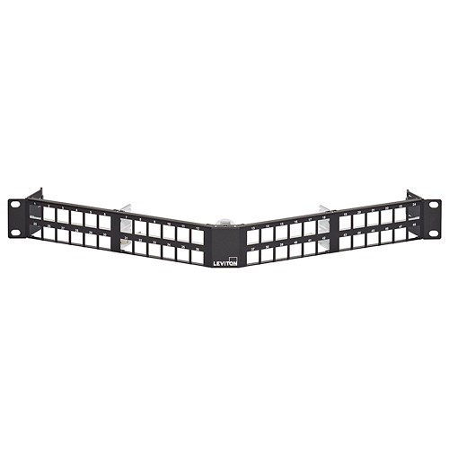 Leviton - E2xhd 1Ru Angled High Density Patch Panel Eu