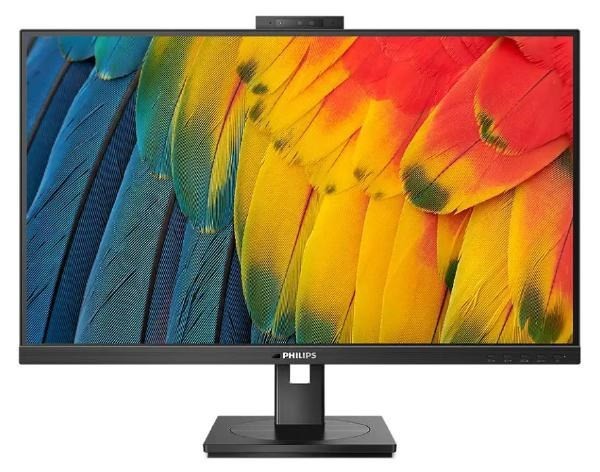 Philips 27B1u5601h 27" 16:9, QHD 2560X1440 Ips Business Monitor, Hdmi, DP, 100W Usb-C/Pd, Docking,RJ45,USBHub, Speakers, Webcam, DP Out, 4YR Warranty