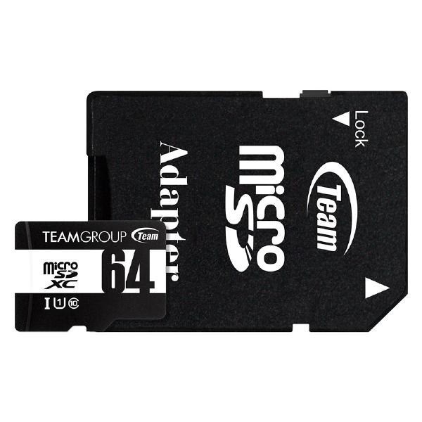 Team Group 64GB Micro SDXC Uhs-I U1 C10 Memory Card