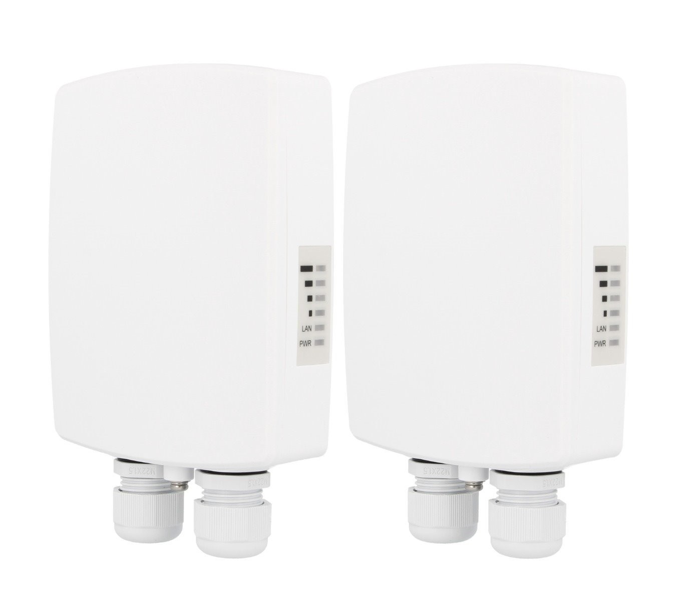 LigoWave | LigoVision 5-15Ac Wireless Bridge Kit – Pre-Configured 5GHz Outdoor Kit For CCTV & PTP/PTMP Applications | 15dBi Antenna, Dual Ethernet Ports