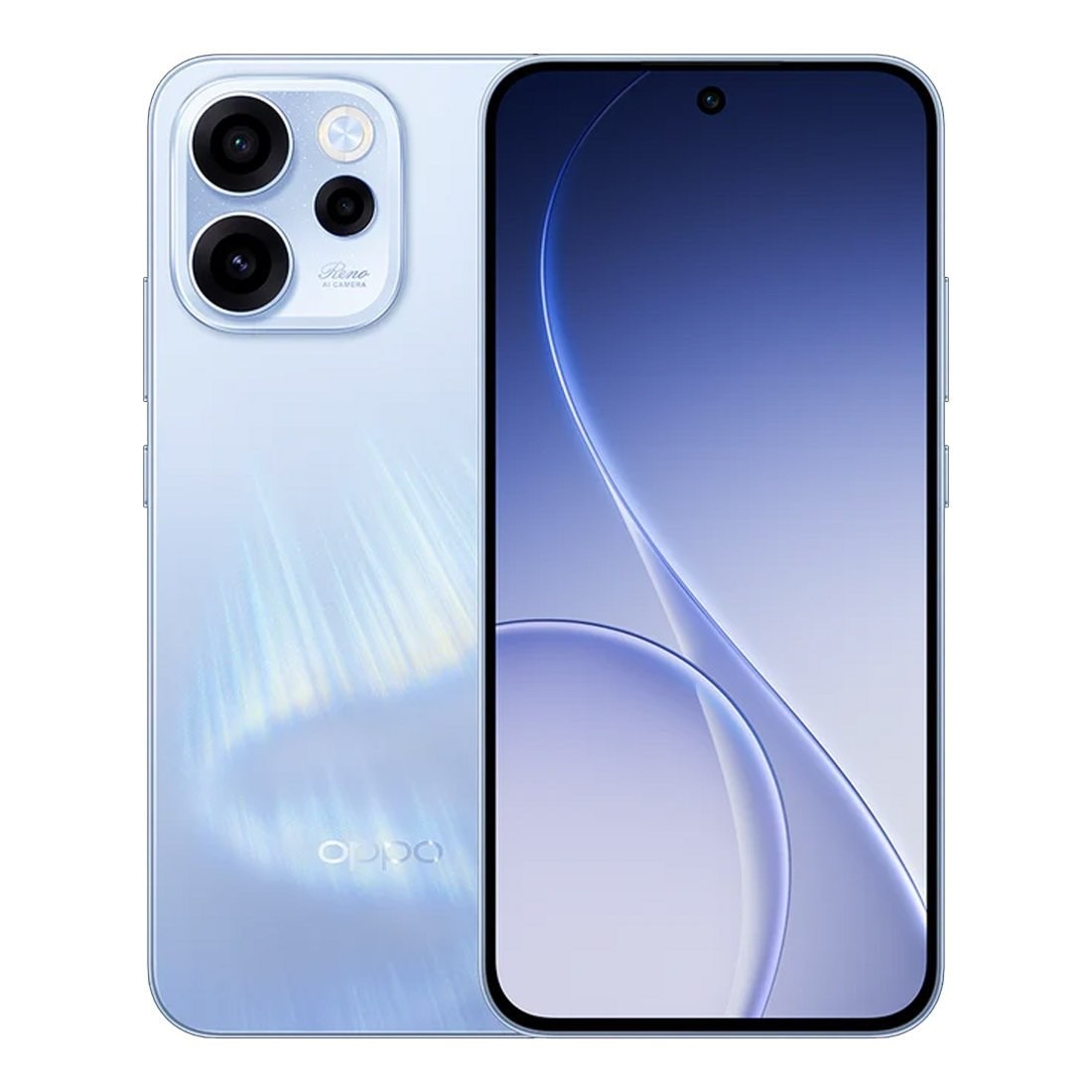 Oppo Reno15 F 5G - Aurora Blue (Cph2801au Aurora Blue)* Au Stock*, 6.57', Full HD+, 120Hz, 8GB/256GB, 50MP/50MP, Dual Sim, 6500mAh, 2 Years Warranty