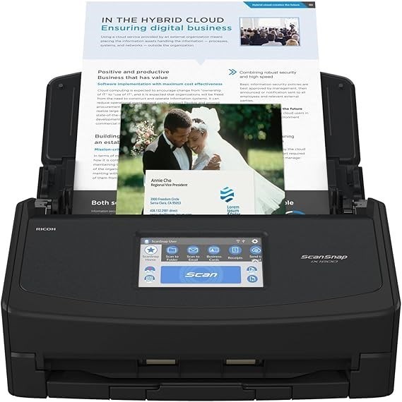 ScanSnap iX1600 Wireless Scanner 