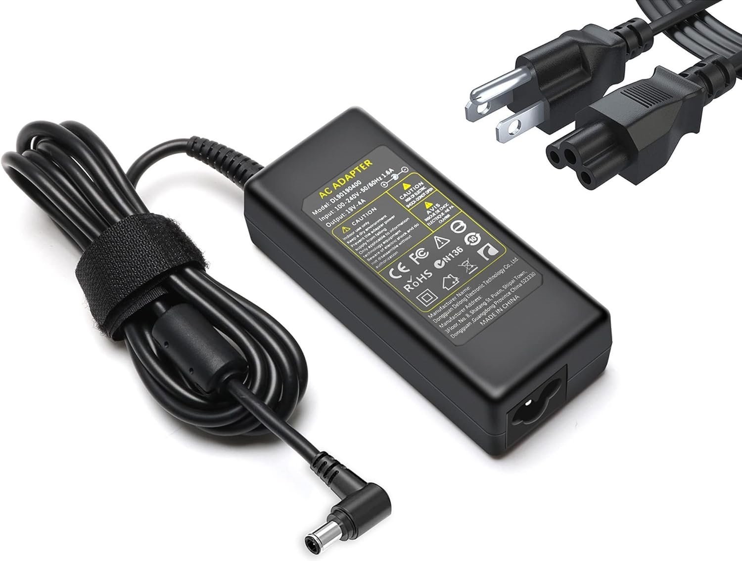  Samsung 19V Power Cord Compatible with TV 32