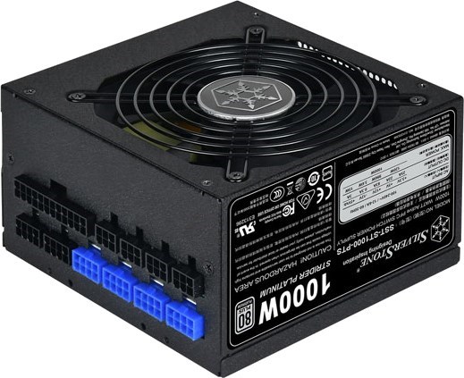 Silverstone ST1000-PTS Strider Platinum 1000W Modular Atx Psu 5YR WTY