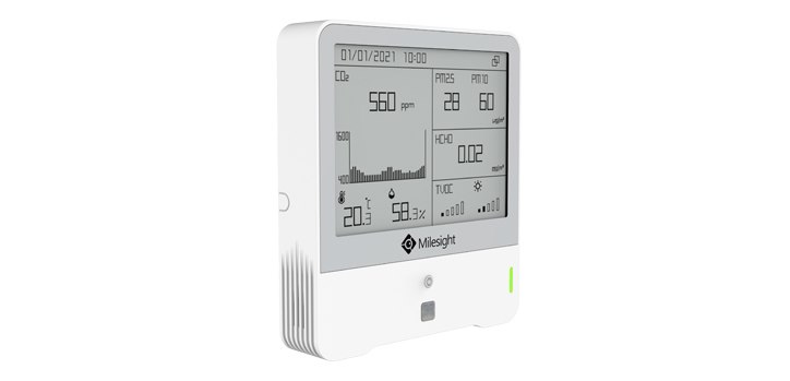 Milesight LoRaWAN 9 In 1 Indoor Ambience Monitoring IoT Sensor (O3 Version)
