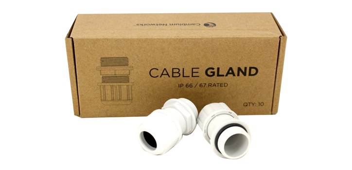 Cambium Cable Gland For 6-9MM Cable M25 10-Pack
