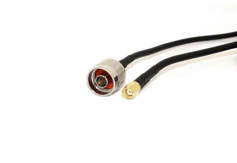 Go Wireless N-Male To Rp-Sma Male 50 Ohm 100CM Coax Pigtail