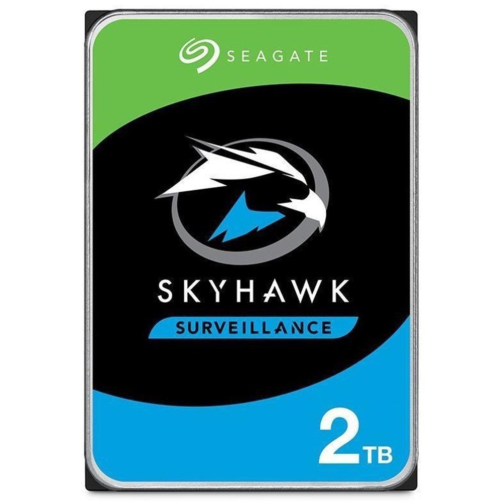 Seagate Skyhawk Surveillance Internal 3.5" Sata Drive, 2TB, 6GB/S, 5900RPM, 3YR WTY