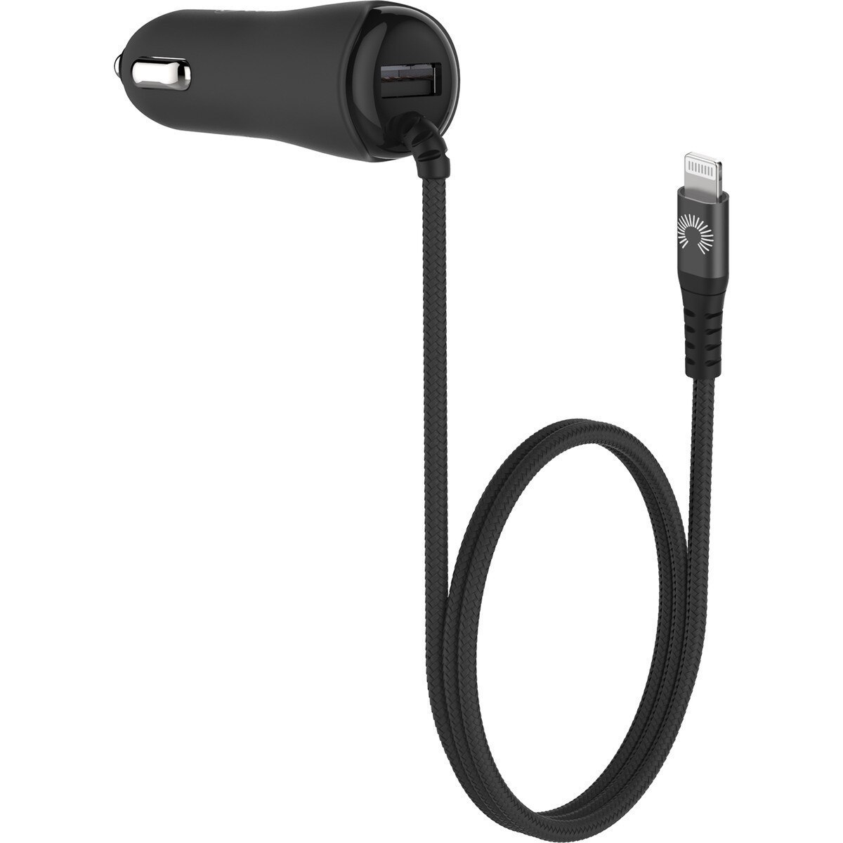 Comsol 2 Port Usb Car Charger With Lightning Cable