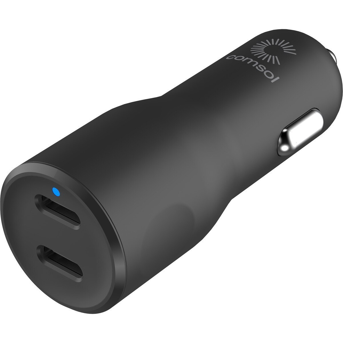 Comsol Dual Port Usb-C Car Charger 40W