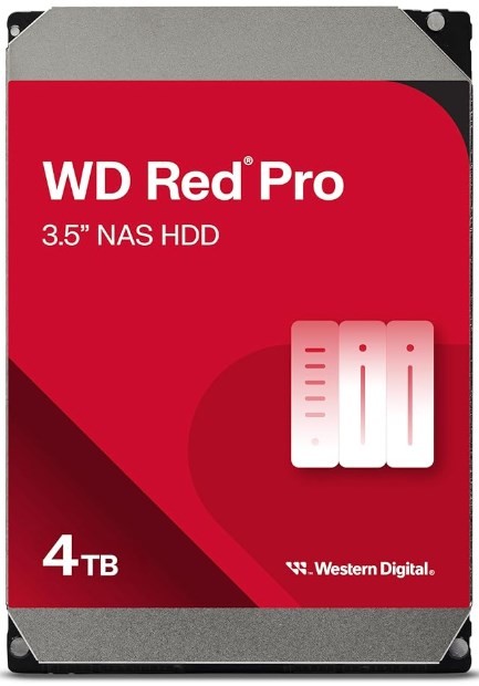 Western Digital 4TB WD Red Pro NAS Internal Hard Drive 