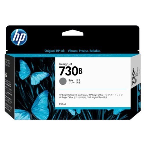 HP 730B Original Inkjet Ink Cartridge - Grey Pack