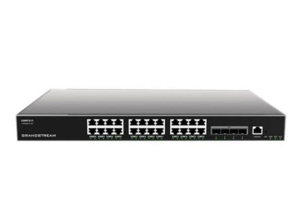 Grandstream Enterprise Layer 3 Managed Network Switch 24 X Gige 4 X SFP