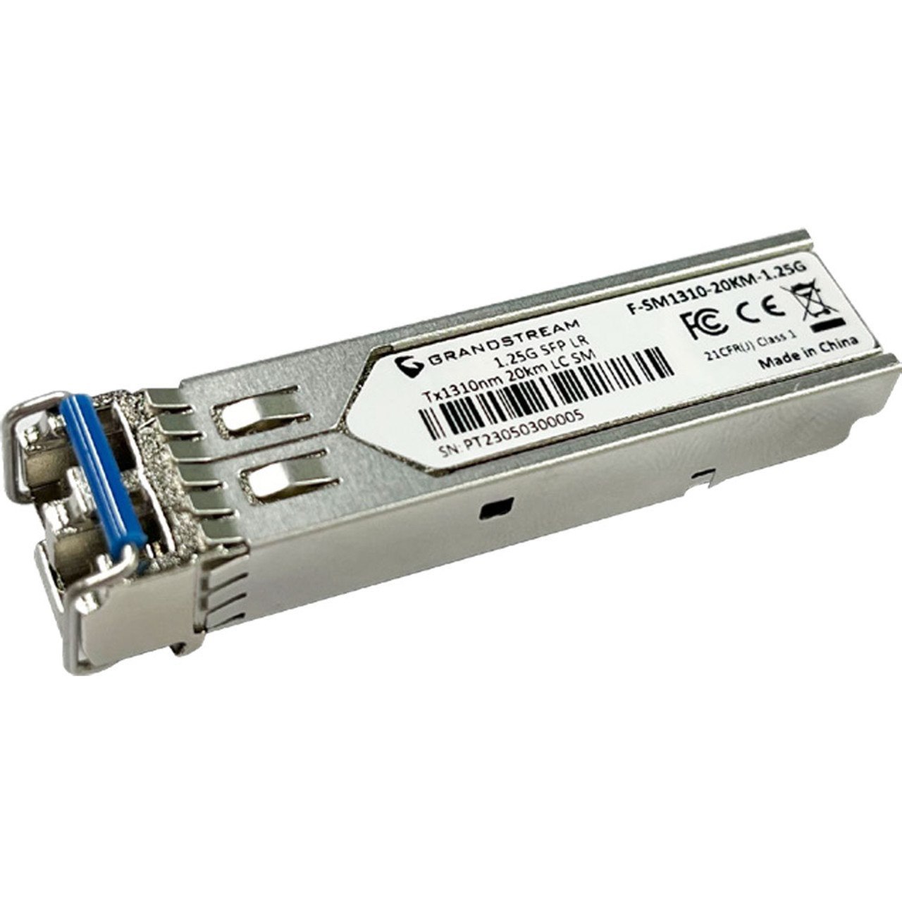 Grandstream SFP Fiber Module Single-Mode 1310NM 20-Kilometer 1.25GBPS