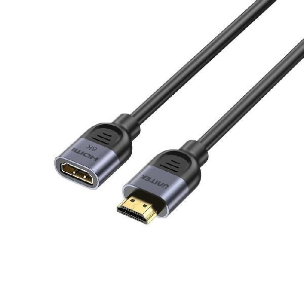 Unitek 1M, 8K 60Hz Hdmi 2.1 Male To Female Extension Cable, Black, Unitek Hook Color Box