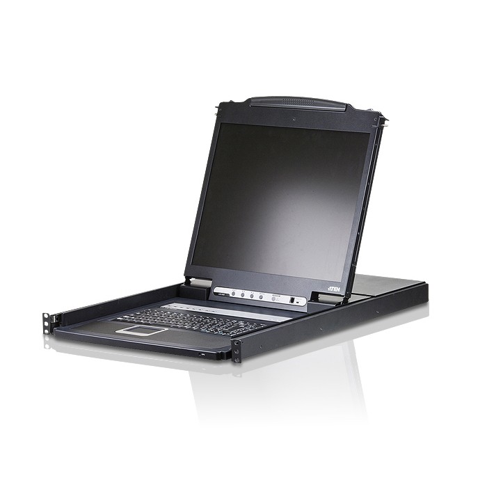 Aten 8-Port Ps/2-Usb Vga 19" LCD KVM Switch