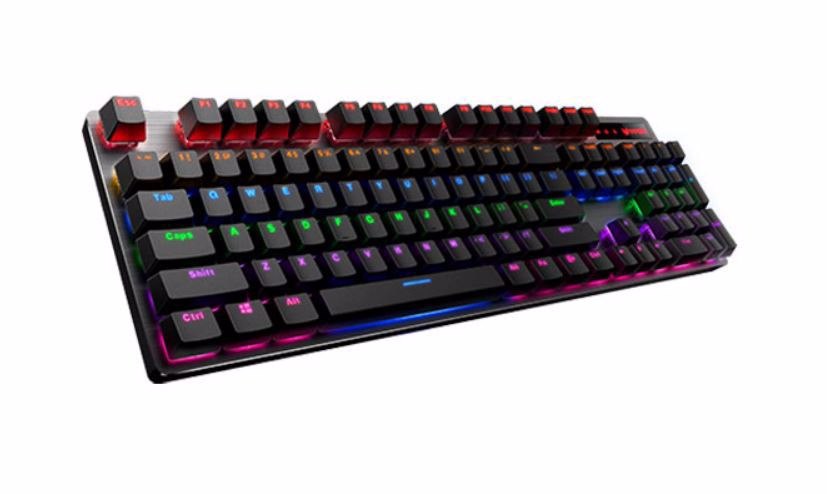 Rapoo V500 Pro Backlit Mechanical Gaming Keyboard - Spill Resistant, Metal Cover, Ideal For Entry Level Gamers (LS)