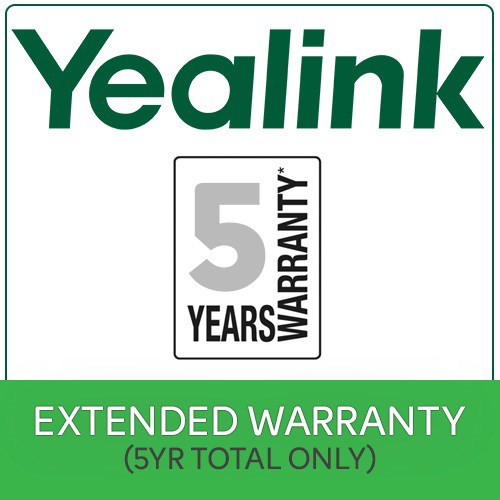 Yealink 5 Years Extended Return To Base (RTB) Yealink Warranty $50 Value