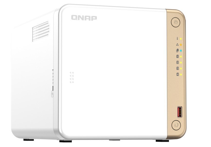 Qnap TS-462-4G Intel® Celeron® N4505 2-Core/2-Thread Processor, Burst Up To 2.9 GHz, 4 GB On Board (Non-Expandable) 2 Years Limited Warranty