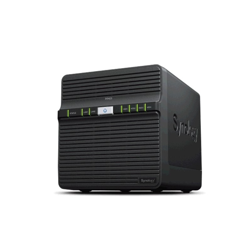 Synology 4-Bay Nas (No Disk) RTD1619B Quad Core, 2GB, GbE(2), Usb(2), TWR, 2YR WTY