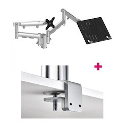 Atdec Mounting Arm for Notebook - Silver