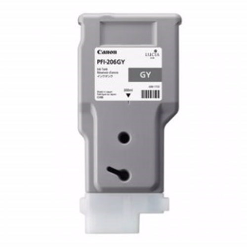 Canon Lucia EX PFI-206GY Original High Yield Inkjet Ink Cartridge - Grey Pack