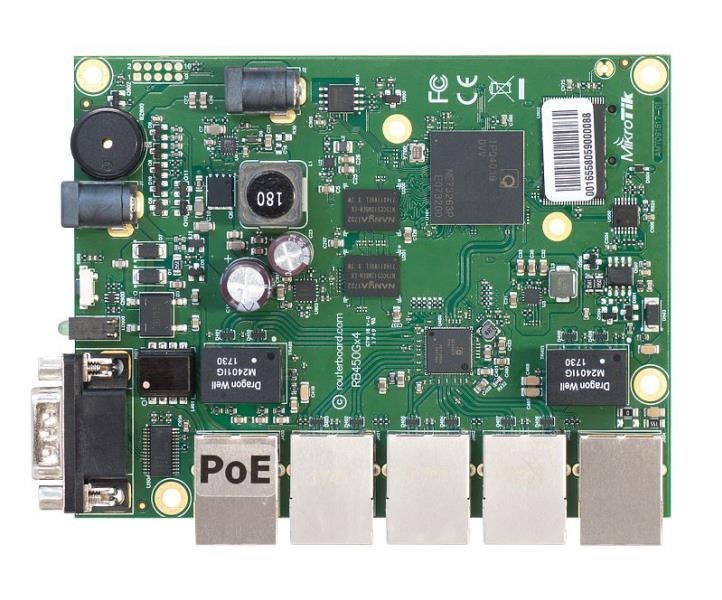 MikroTik RB450Gx4 With 5 Gigabit Ethernet Ports