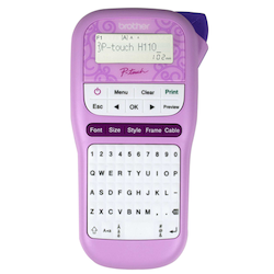 Brother PTH110PK PTouch Durable Label Maker Pink
