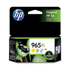 HP 965XL Original High Yield Inkjet Ink Cartridge - Yellow Pack