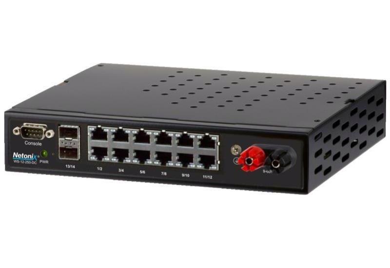 Netonix 12-Port Poe Manged Switch With 2 SFP Ports 250W Passive PoE