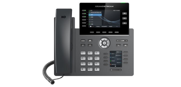 Grandstream GRP2616 HD Ip Phone Dual Colour Screen 4-Line PoE