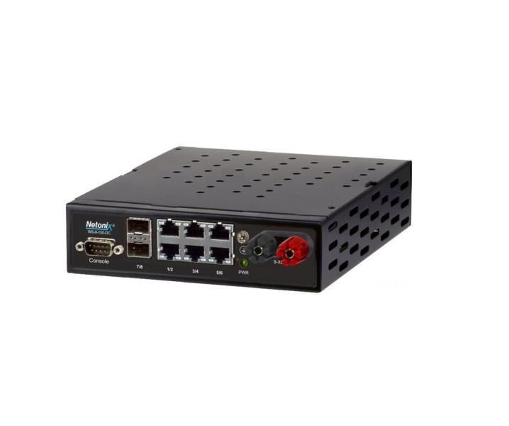 Netonix 8-Port Poe Manged Switch With 2 SFP Ports DC Powered