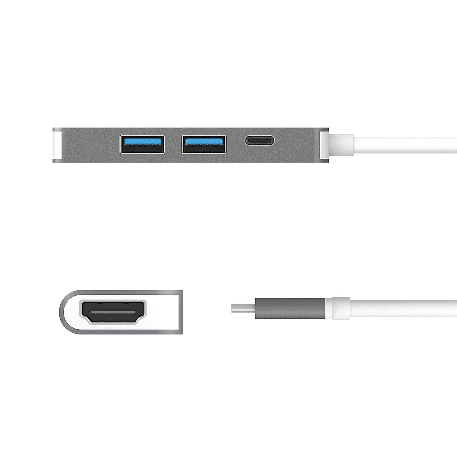 J5create USB-C® to HDMI™ & USB™ 3.1 2-Port with Power Delivery