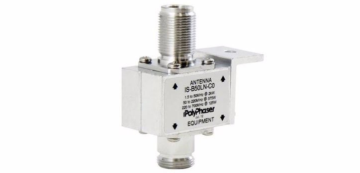 PolyPhaser Is-B50ln-C0 10MHz - 1GHz Coaxial RF Surge Protector