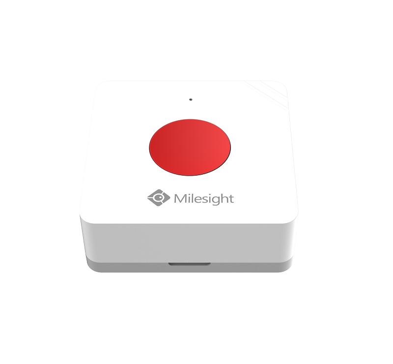 MIlesight LoRaWAN As923 Smart Sos Button (Red)