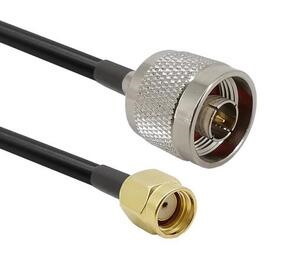 Panorama Antennas 5 Meter N-Male To RP-SMA-Male CS29 Cable For WiFi Applications