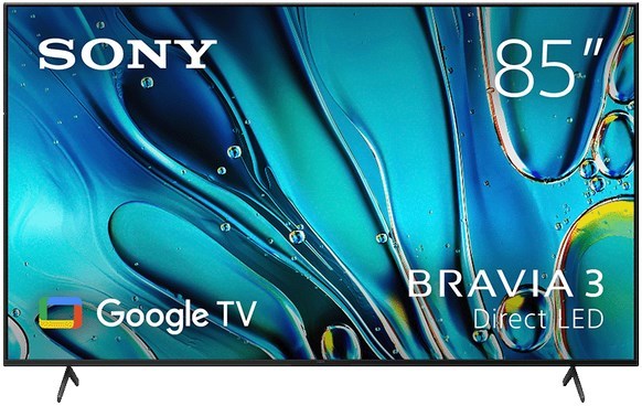 Sony Bravia 3 FWD85S30 85" Direct Led 4K Google TV