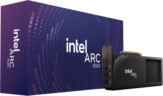 Intel Arc B580 12GB GDDR6 Graphics Card 2.5 Slot - 1X 8 Pin Power - 600W Psu Recommended