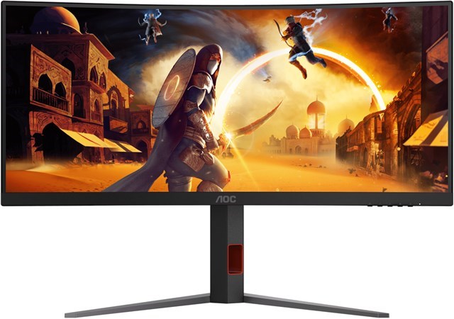 Aoc Cu34g4z 34" Curved 3440X1440 1MS Hdmi DP Usb 240Hz Monitor