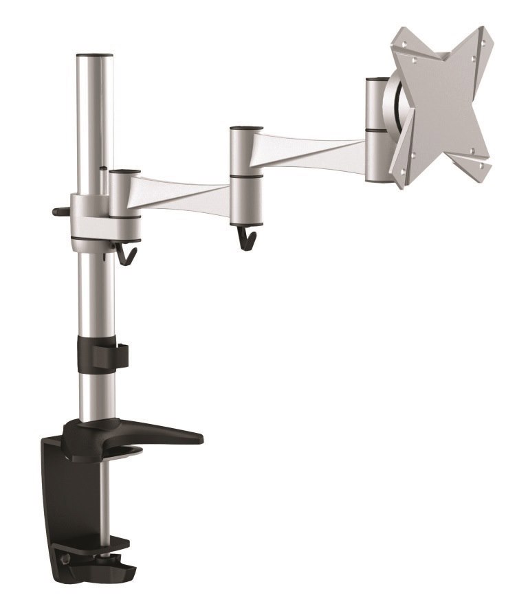 Astrotek Monitor Arm Desk Mount Height Adjustable Stand For Single LCD Display 23.8' 24' 27' 31.5' 32' 8KG 30° Tilt 180° Swivel 360° Pivot Vesa