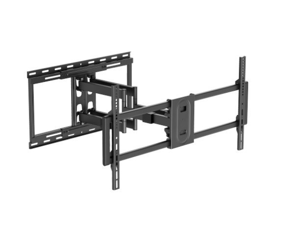 Brateck Lpa80-486A Heavy-Duty Full-Motion TV Wall Mount With Lateral Shift Wall Plate For Double Stud (600MM) & Solid Wall (LS)