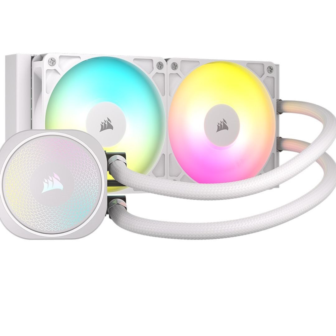 Corsair Nautilus 240 RS Argb Liquid Cpu Cooler - White